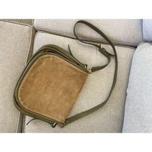 Fossil Rumi Women's Crossbody Bag Khaki/Brown Adjustable Strap